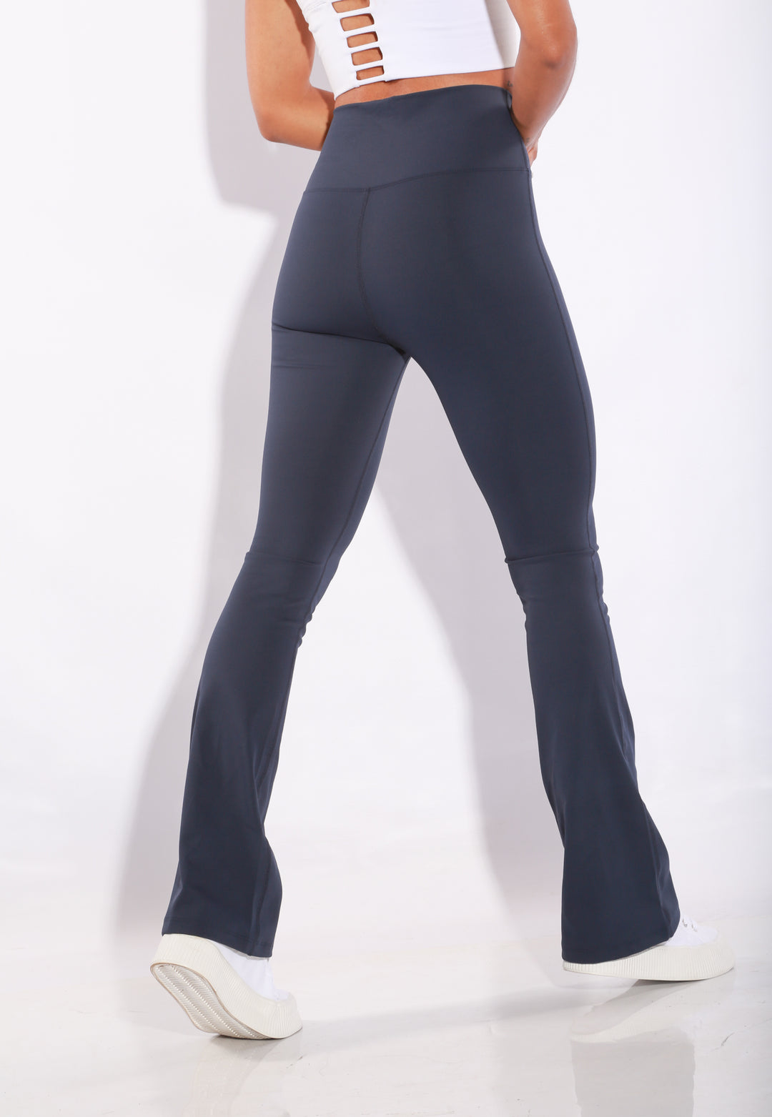 Shapewear TNG V waist flare Leggings - Blueaos-init aos-animate