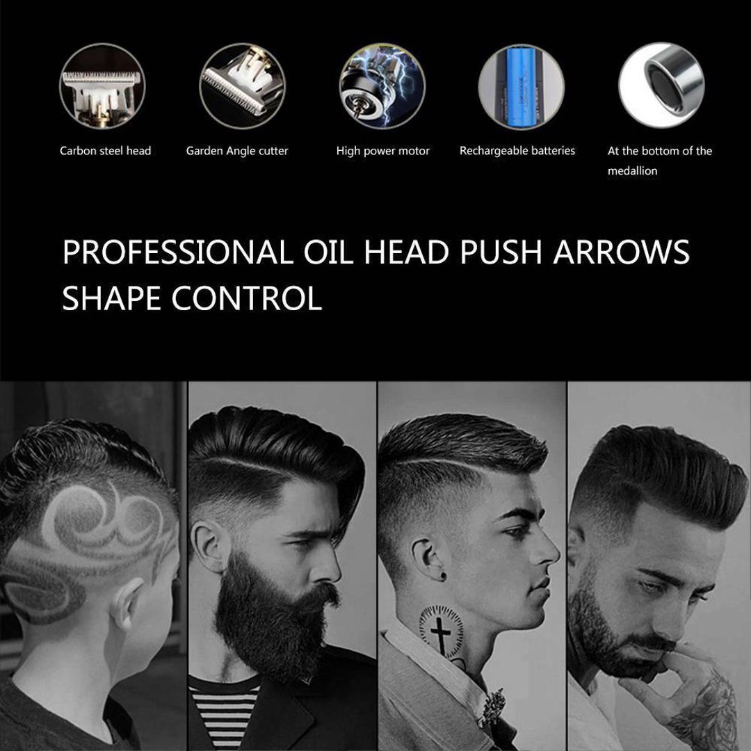 Professional Outliner Cordless Rechargeable Hair and Beard Trimmeraos-init aos-animate
