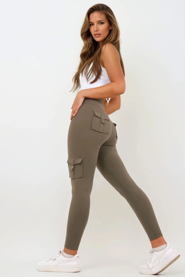 Shapewear TNG Cargo Leggings - Oliveaos-init aos-animate