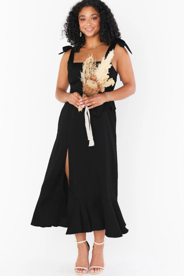 Moonlight Maxi Dress -  Blackaos-init aos-animate