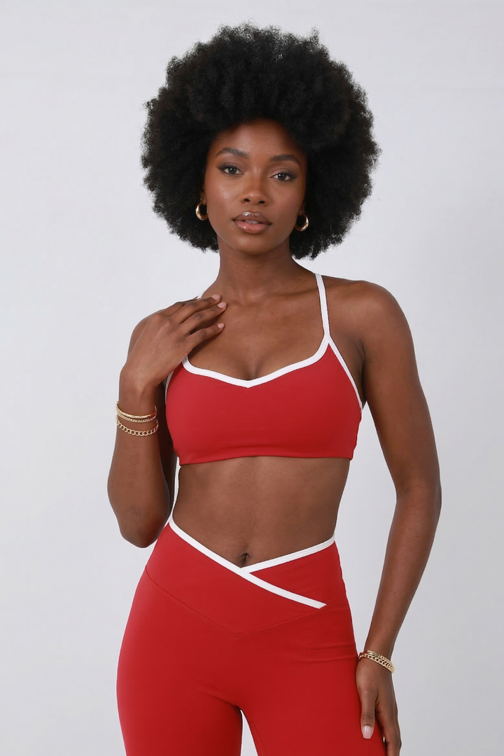 Gym Bunny Sleekline Top- Burgundyaos-init aos-animate