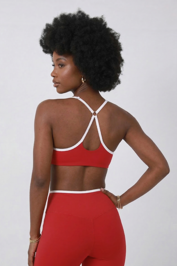 Gym Bunny Sleekline Top- Burgundyaos-init aos-animate