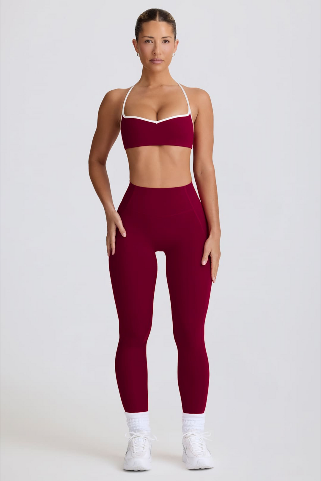 Gym Bunny active Heart Loom Leggings- Cherryaos-init aos-animate