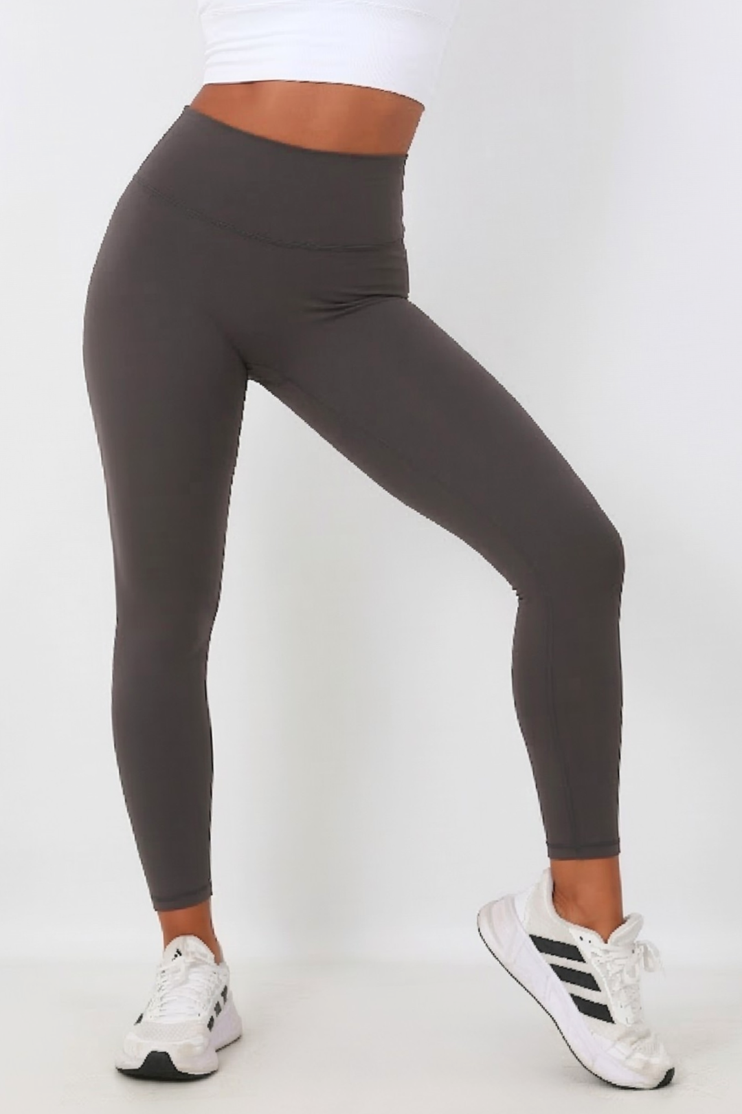 Gym Bunny Flex Appeal super soft leggings -Dark greyaos-init aos-animate