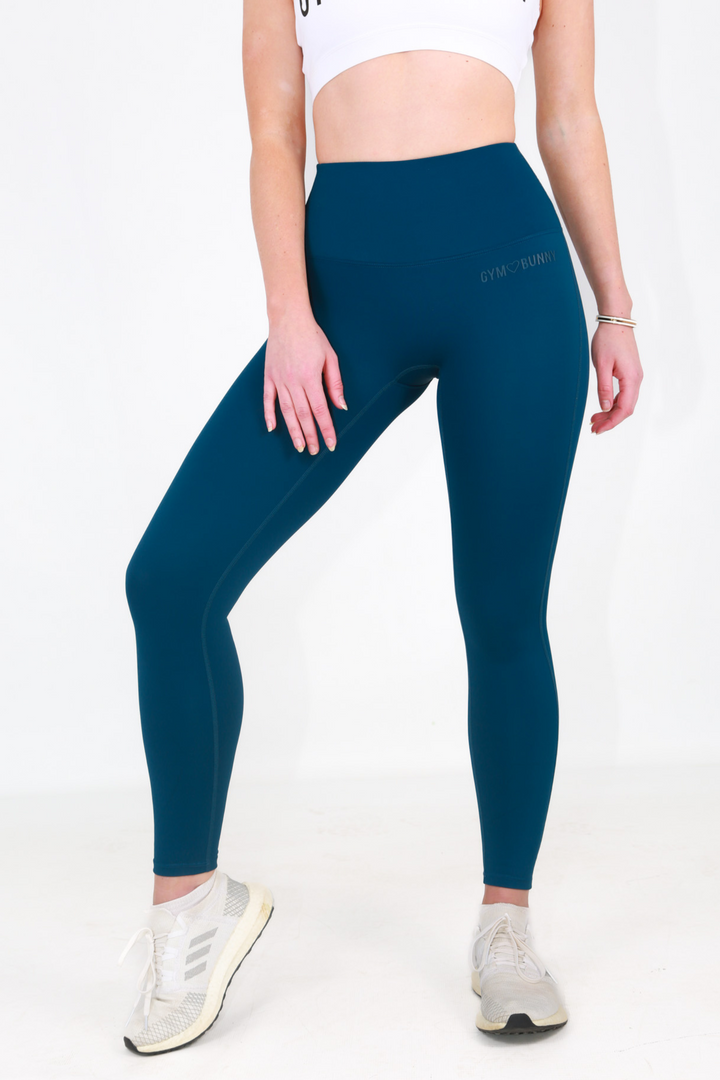 Gym Bunny Flex Leggings- Cadet Blueaos-init aos-animate