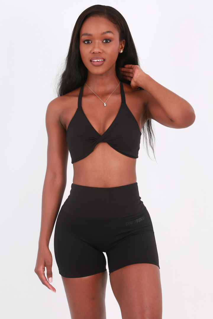 Gym Bunny Pump shorts- Blackaos-init aos-animate