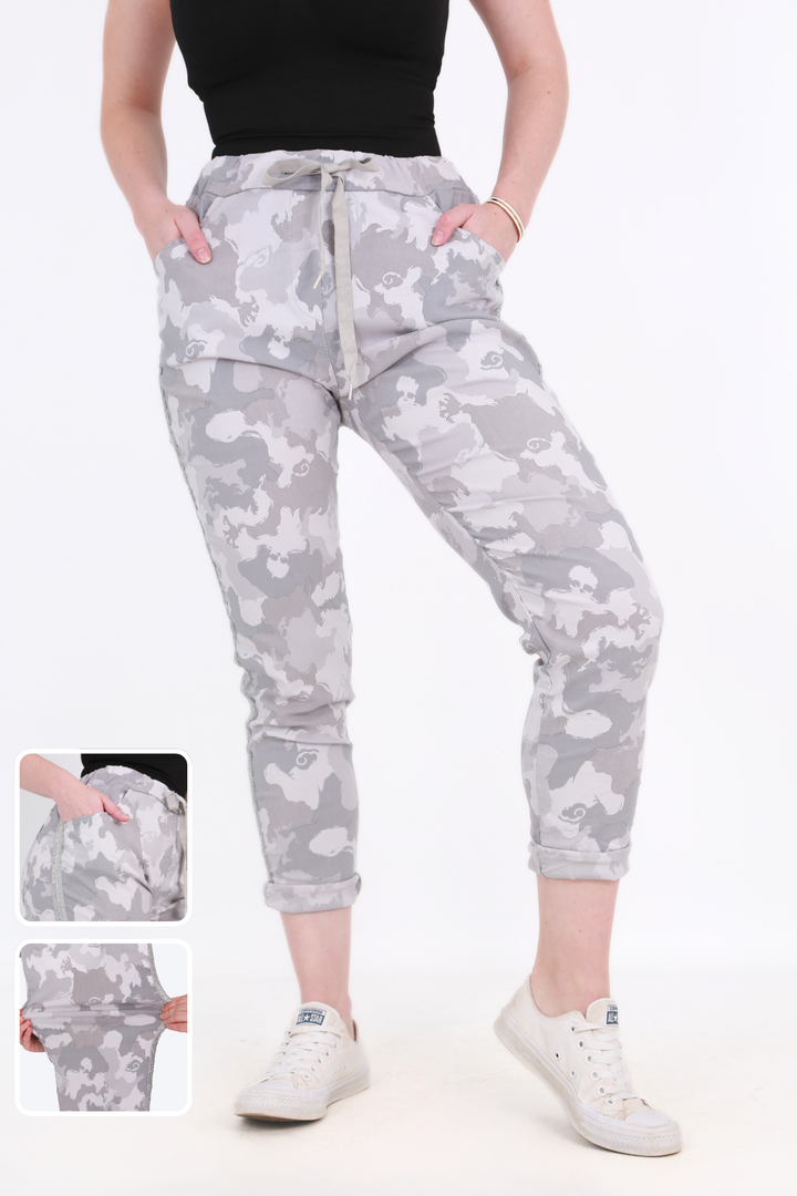 Made in Italy Magic Pants- Dark grey marbleaos-init aos-animate