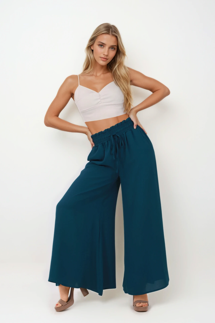 Happy Pants Prima Palazzo- Tealaos-init aos-animate