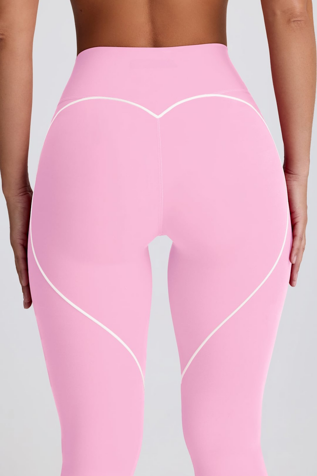 Gym Bunny active Heart Loom Leggings- Pinkaos-init aos-animate