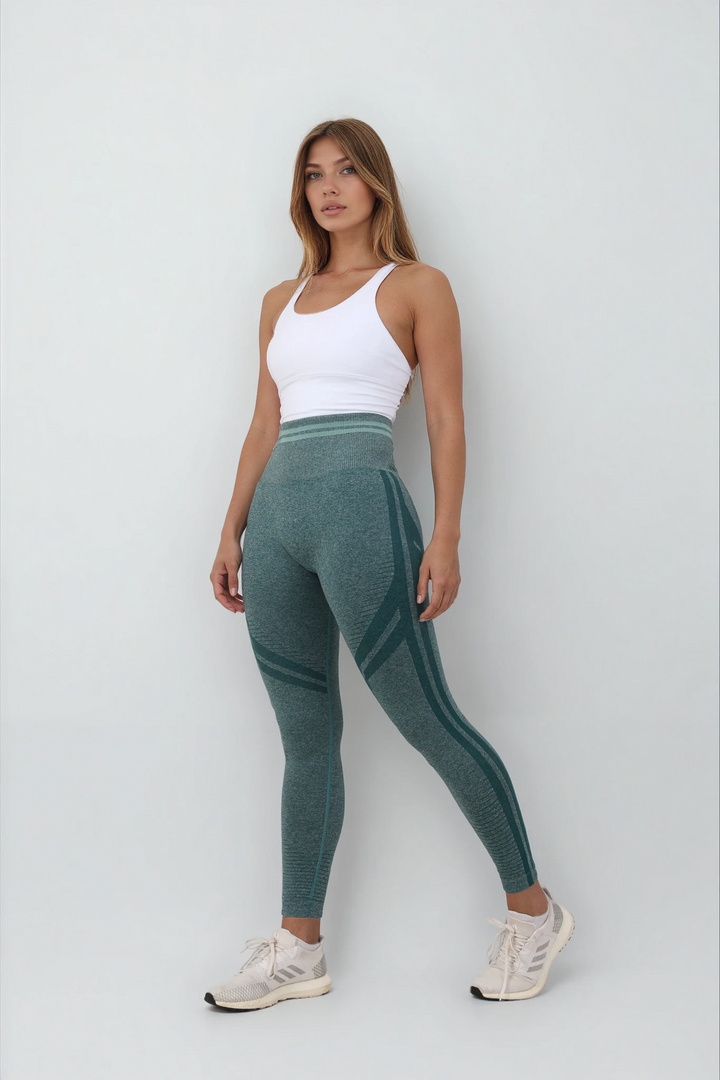 Shapewear Gymbunny Seamless Scrunch leggings -Greenaos-init aos-animate
