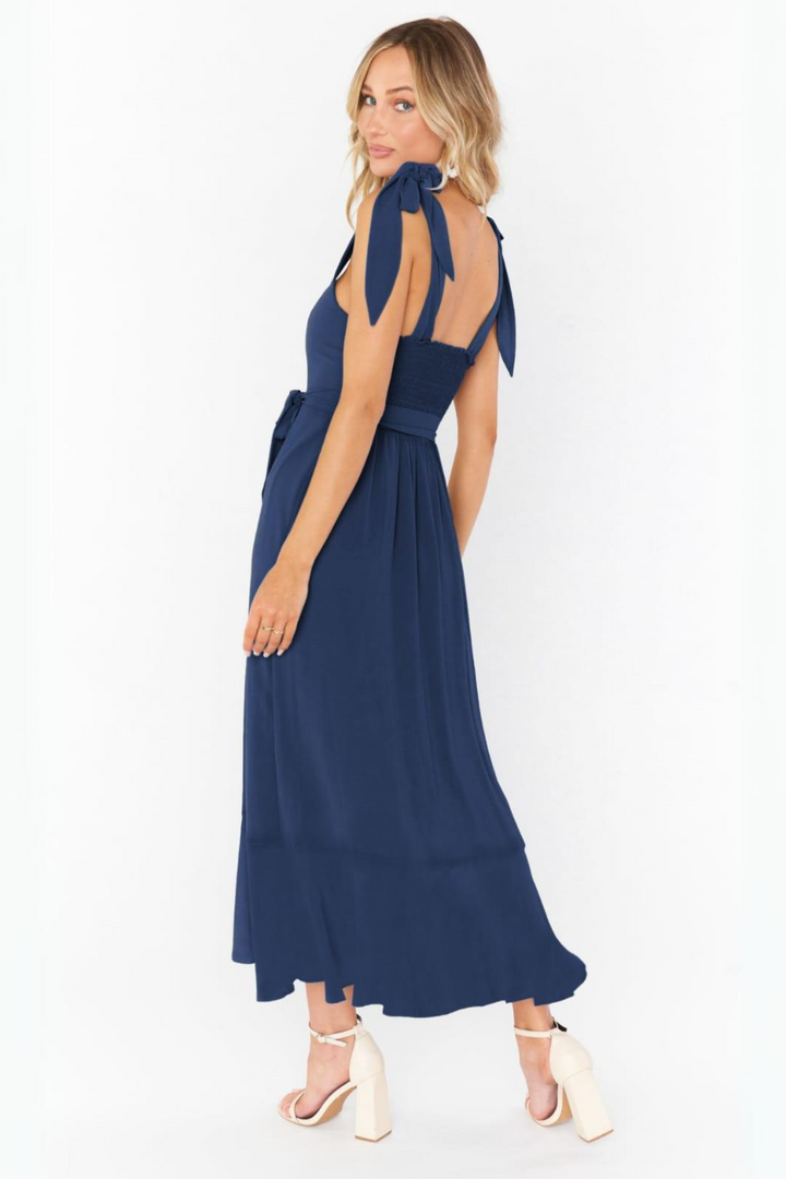 Moonlight Maxi Dress - Royal blueaos-init aos-animate