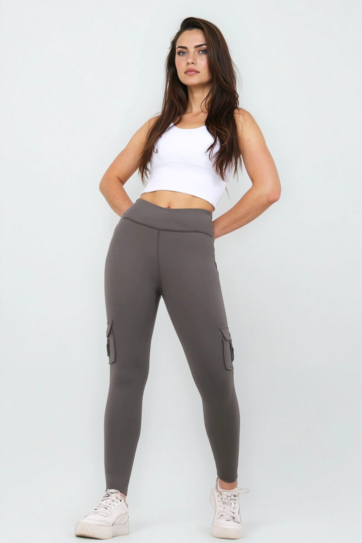 Shapewear TNG Cargo Leggings -  Greyaos-init aos-animate