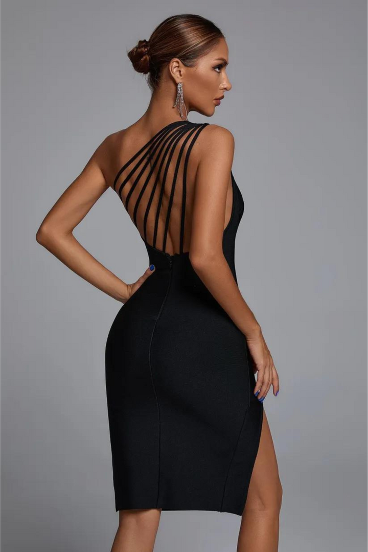 Ava One Shoulder Cocktail Dress- Miss Molly brandaos-init aos-animate