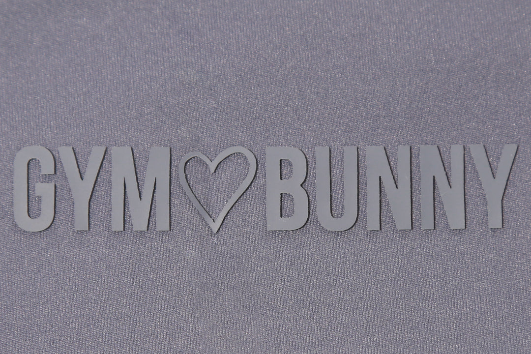 Gym Bunny V-front pocket leggings - Steel blueaos-init aos-animate