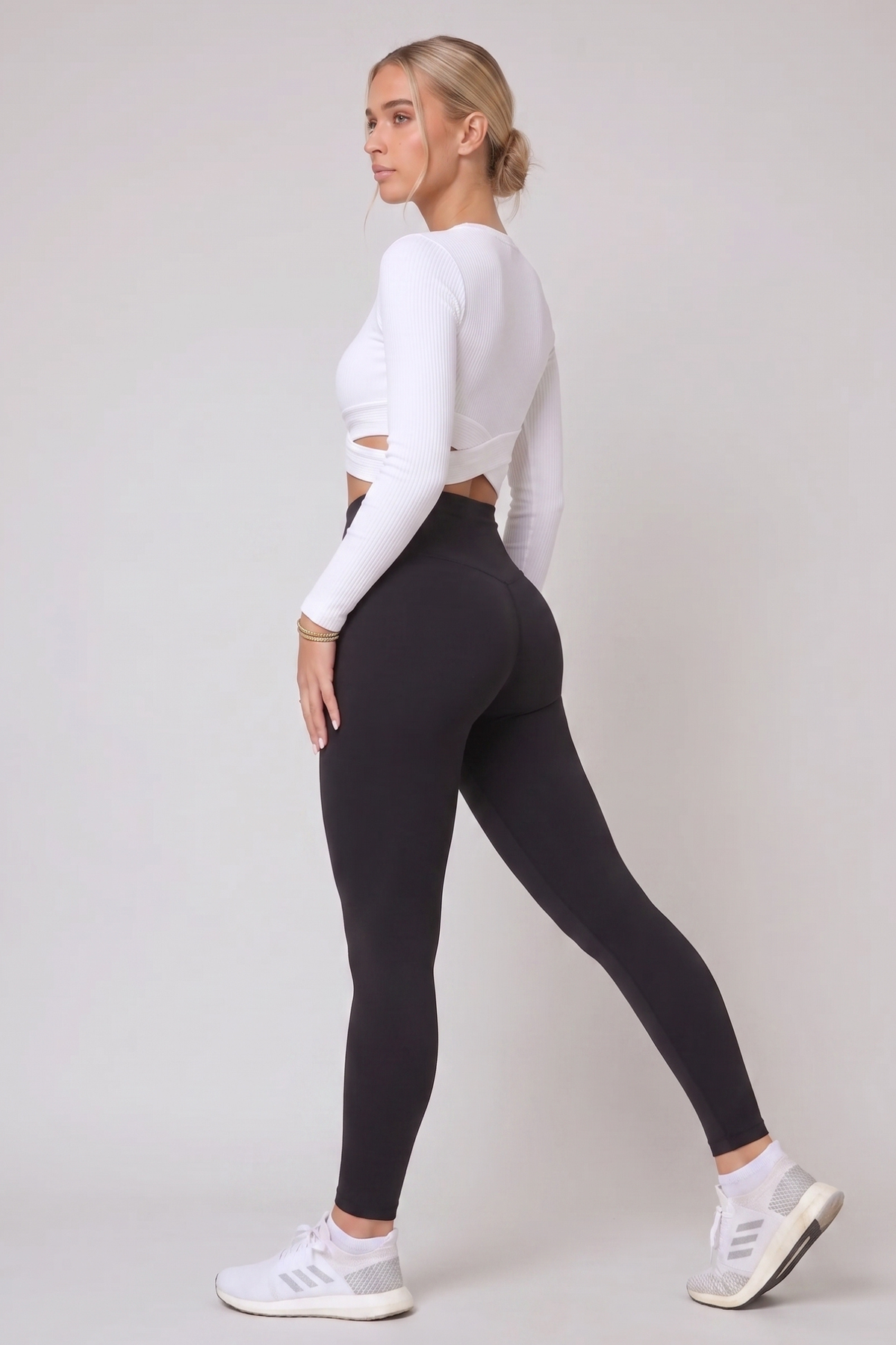Gym Bunny Flex Appeal super soft leggings - Black – Shape Wear Shop