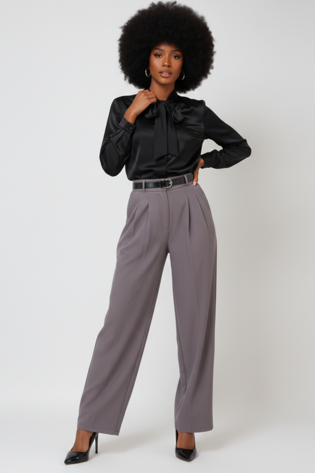 Shapewear TNG Wide leg baggy pants - greyaos-init aos-animate