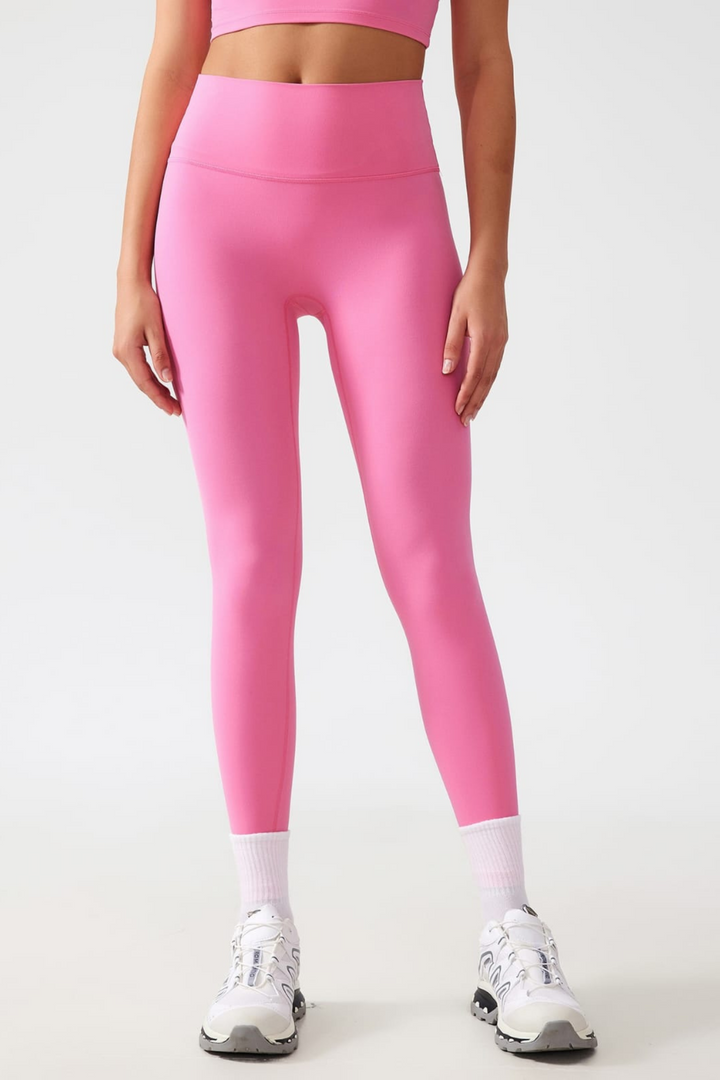 Gym Bunny Active Rise leggings-Pinkaos-init aos-animate
