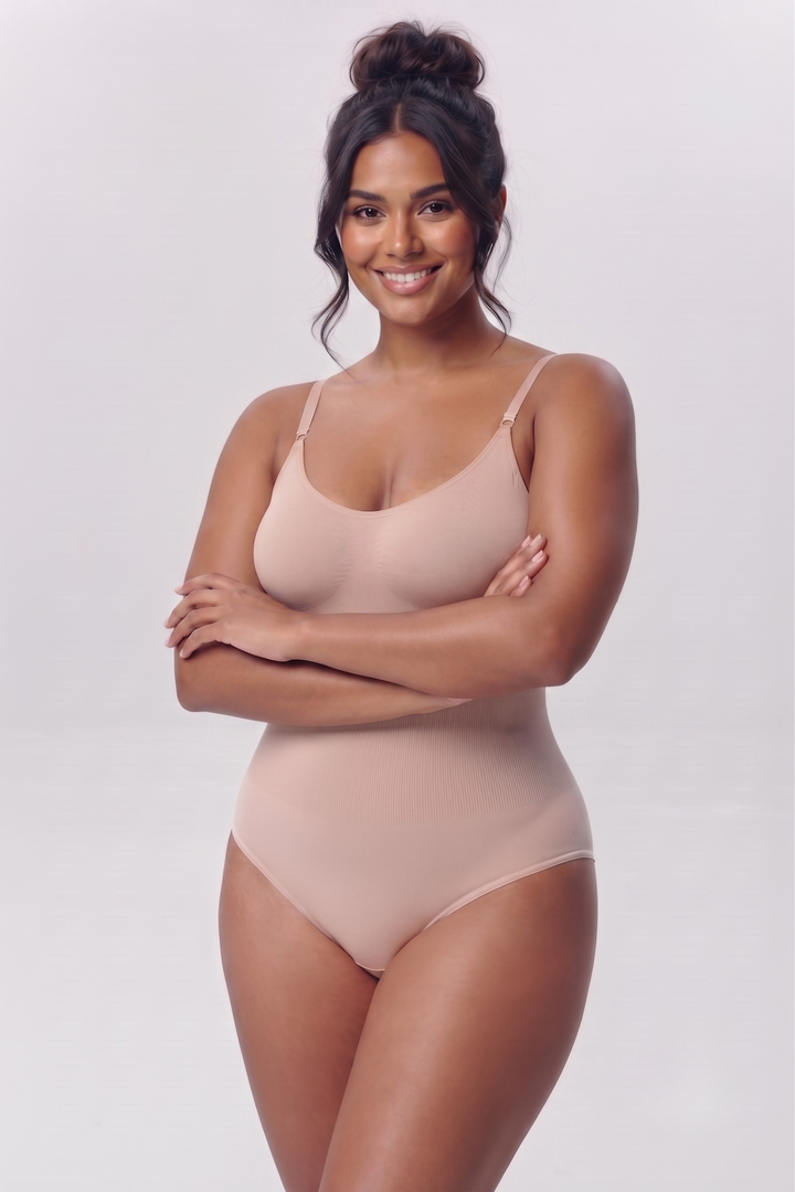 Hugz Soft body cinching shaper bodysuit - Full pantyaos-init aos-animate