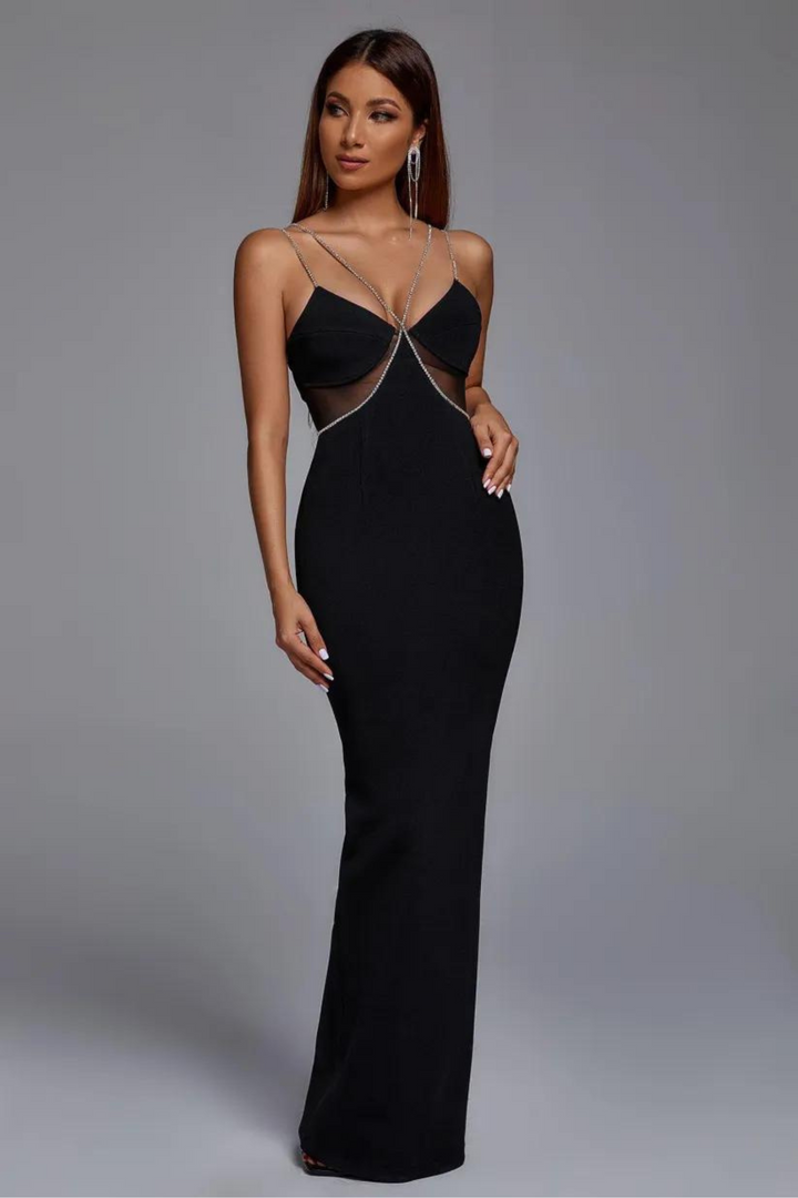 Radiant Diamond Maxi Bandage Dress- Miss Molly brandaos-init aos-animate