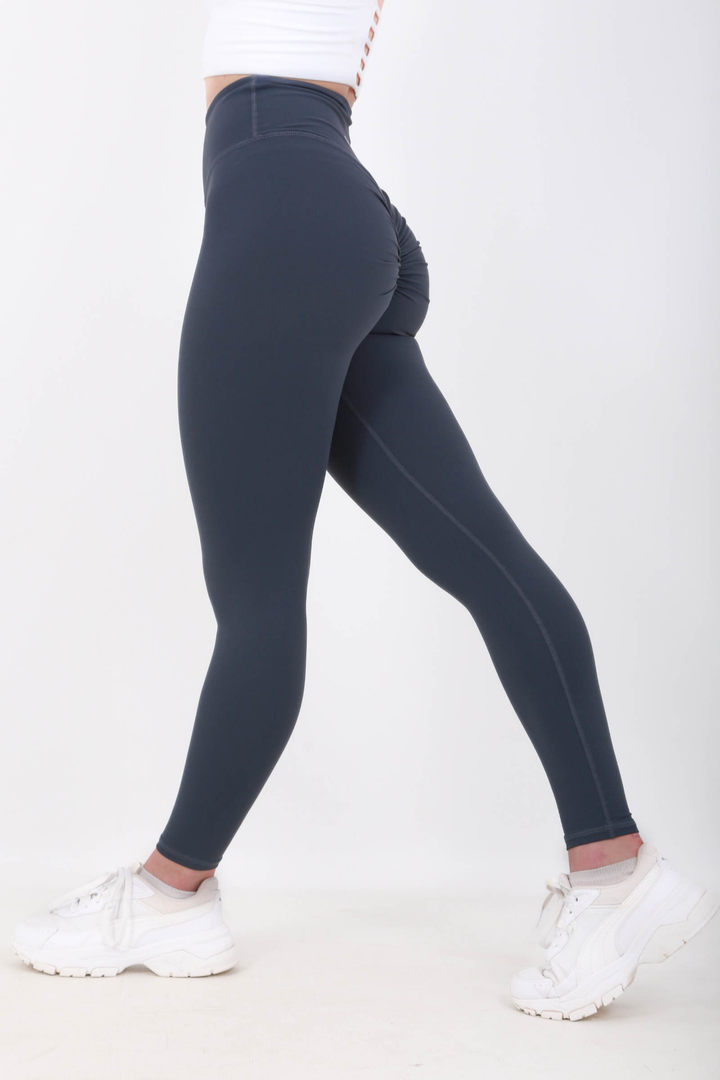 Gym bunny power scrunch leggings-Blueaos-init aos-animate