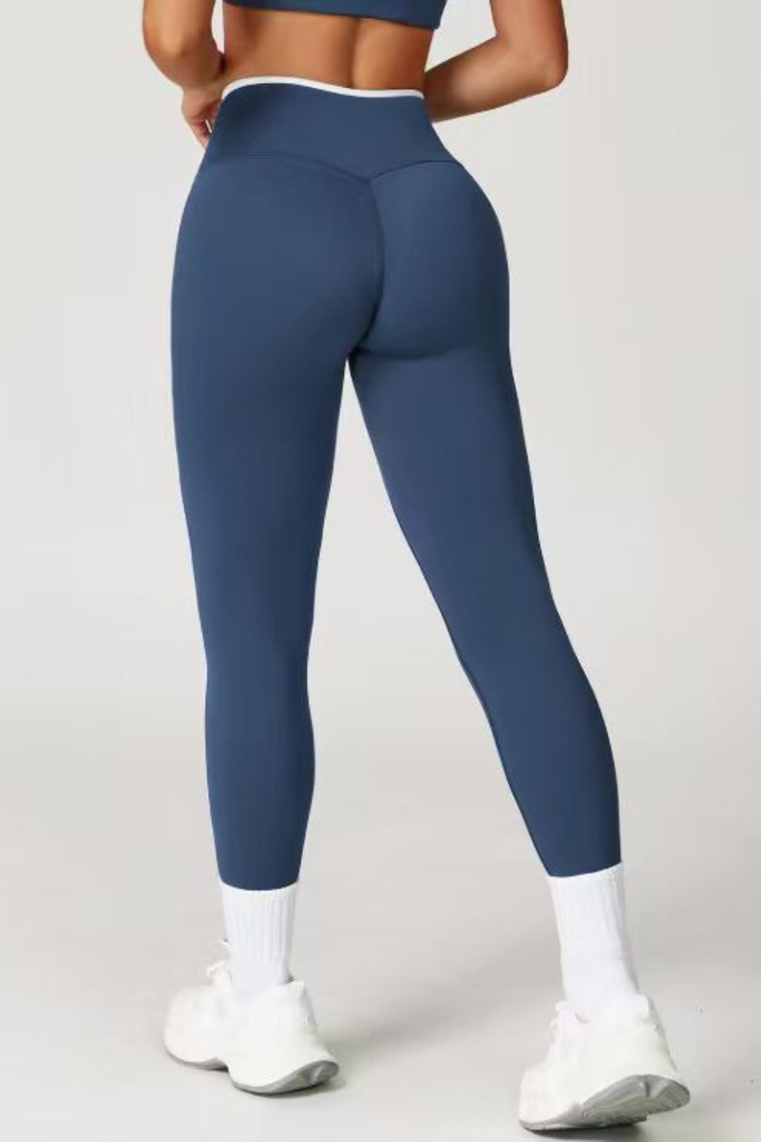 Gym Bunny Sleekline leggings- Blueaos-init aos-animate