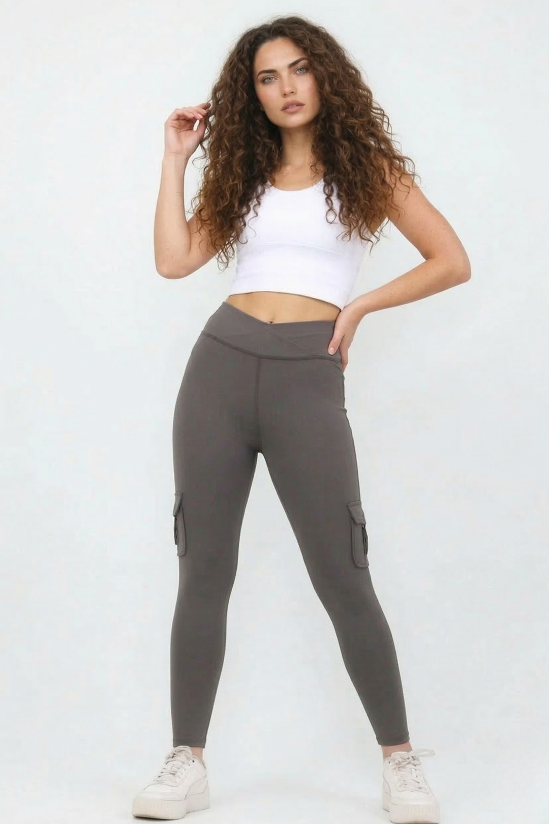 Shapewear TNG Cargo Leggings -  Greyaos-init aos-animate