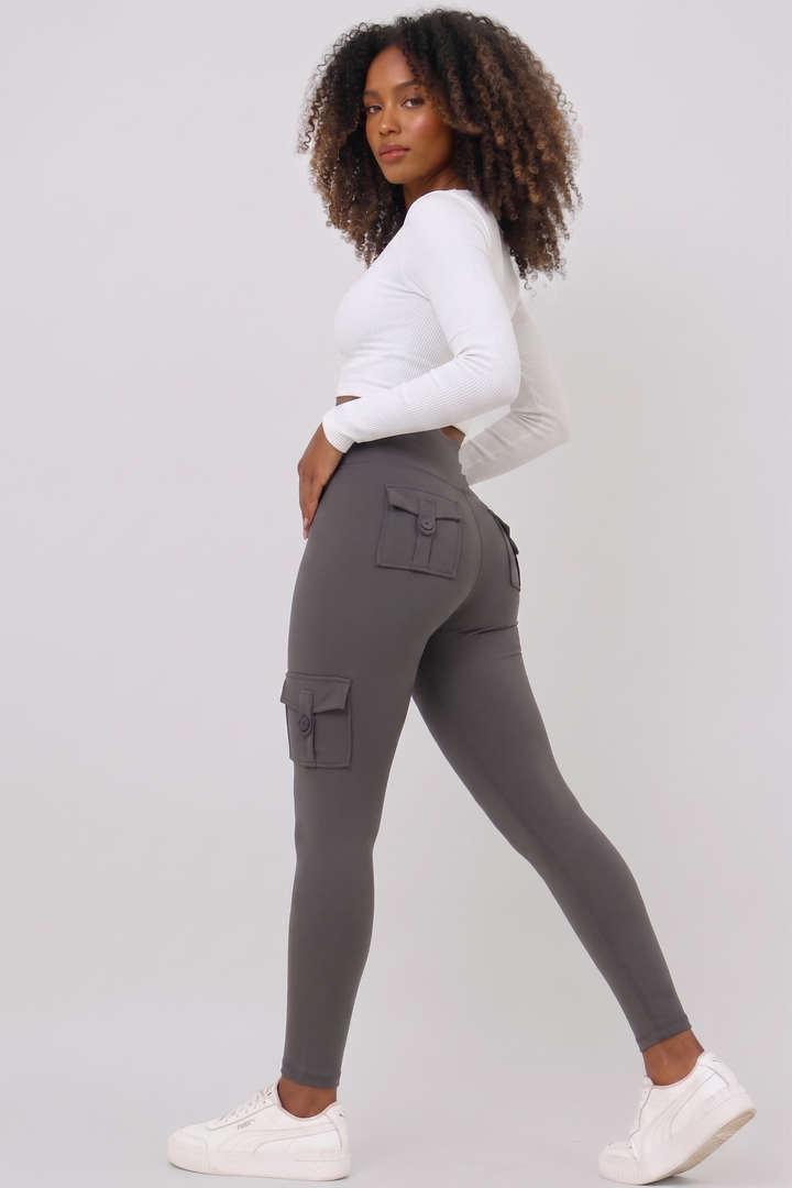 Shapewear TNG Cargo Leggings -  Greyaos-init aos-animate
