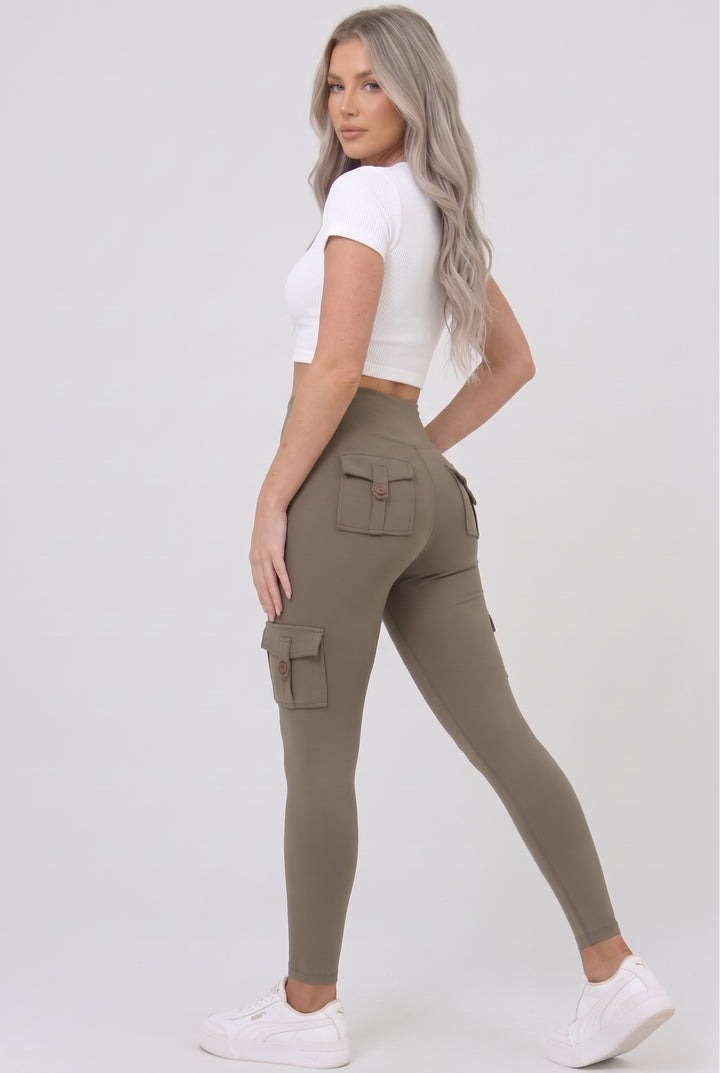 Shapewear TNG Cargo Leggings - Oliveaos-init aos-animate