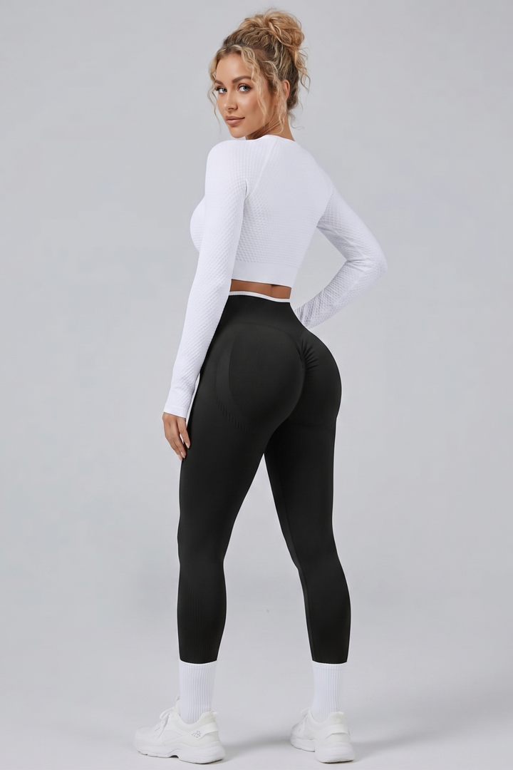 Shapewear Gymbunny Super scrunch leggings -Blackaos-init aos-animate