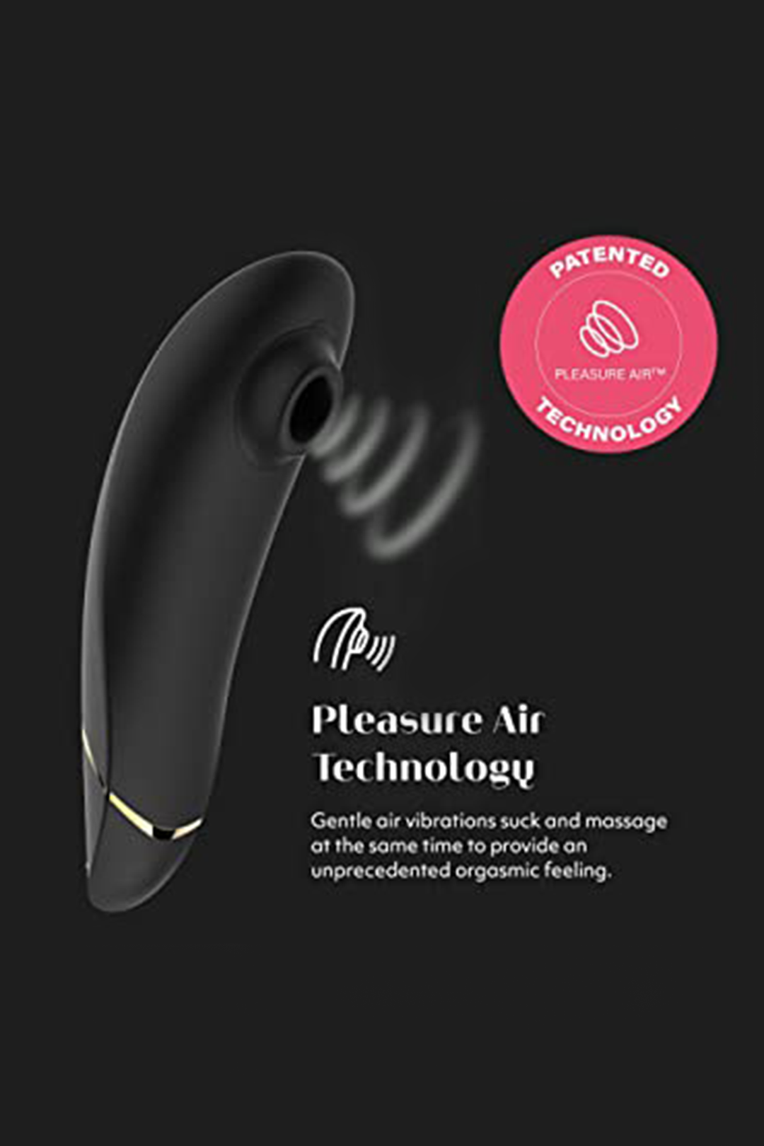 Womanizer Premium 2 new tech air toy -Blackaos-init aos-animate