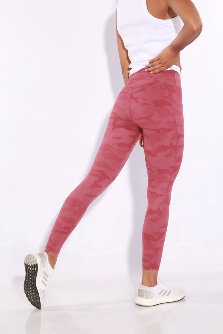 Shapewear TNG Staple leggings -raspberry rose camoaos-init aos-animate