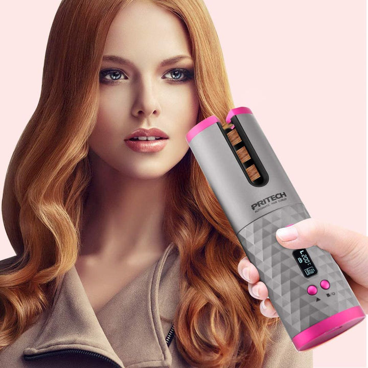 Pritech Automatic Hair Curler Cordless Curling Ironaos-init aos-animate