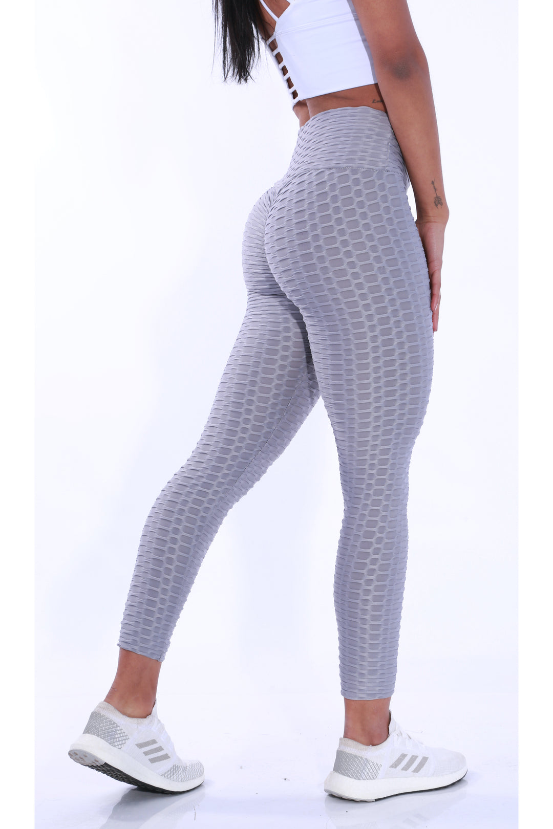 Shapewear TNG Scrunchies - Tik Tok style Anti cellulite leggings - Greyaos-init aos-animate